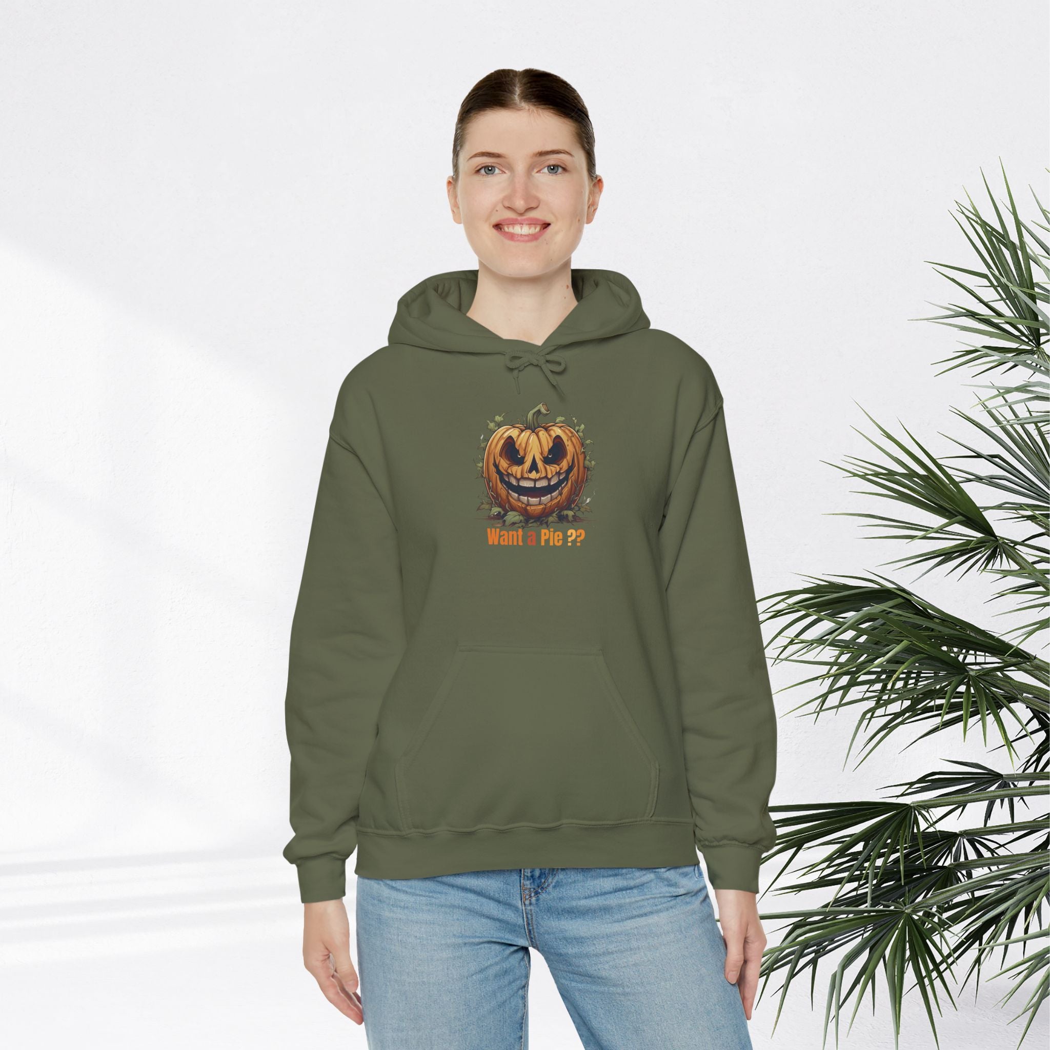 Halloween &amp;quot;want a pie??&amp;quot; Hoodie