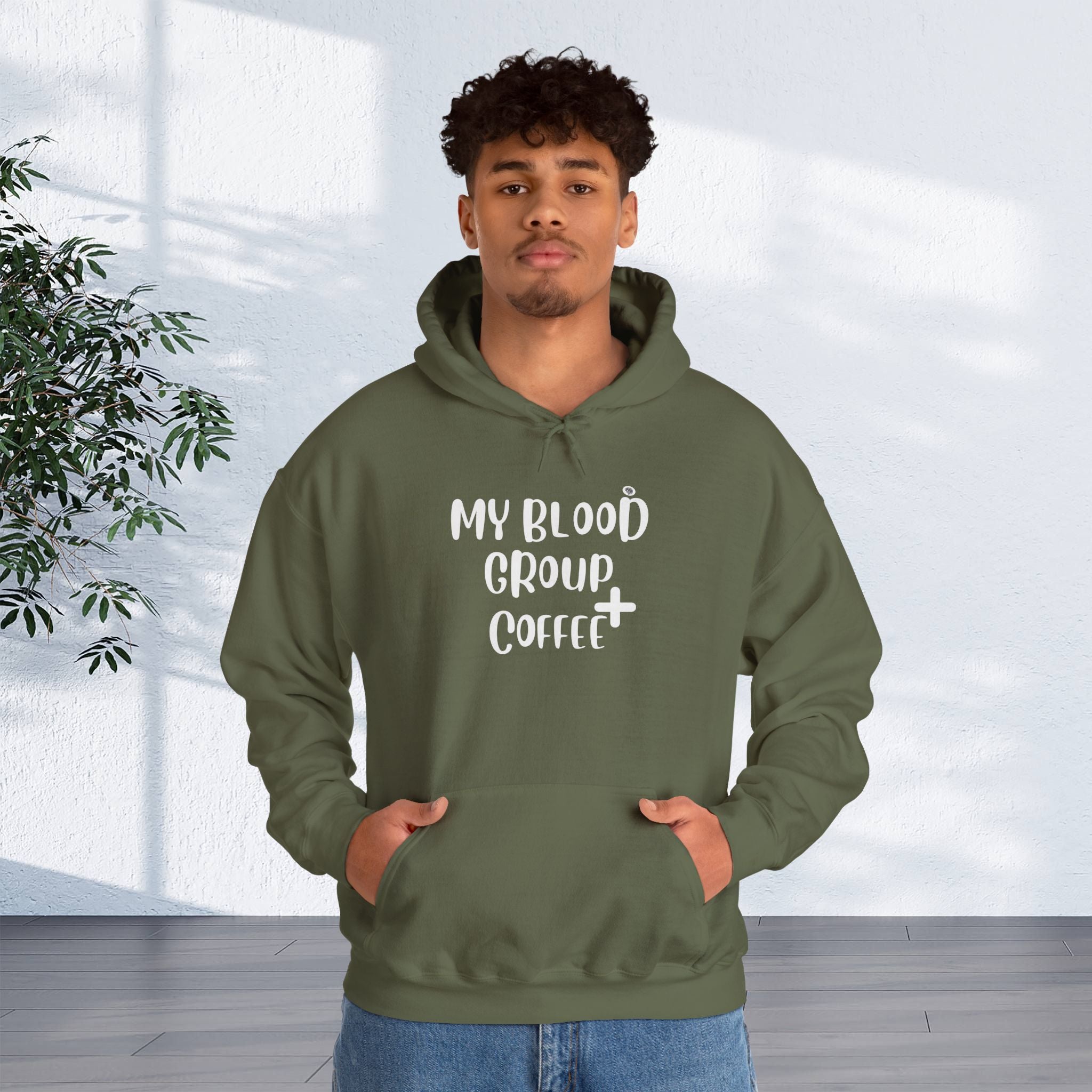 BYOB Blood Group Coffee Hoodie