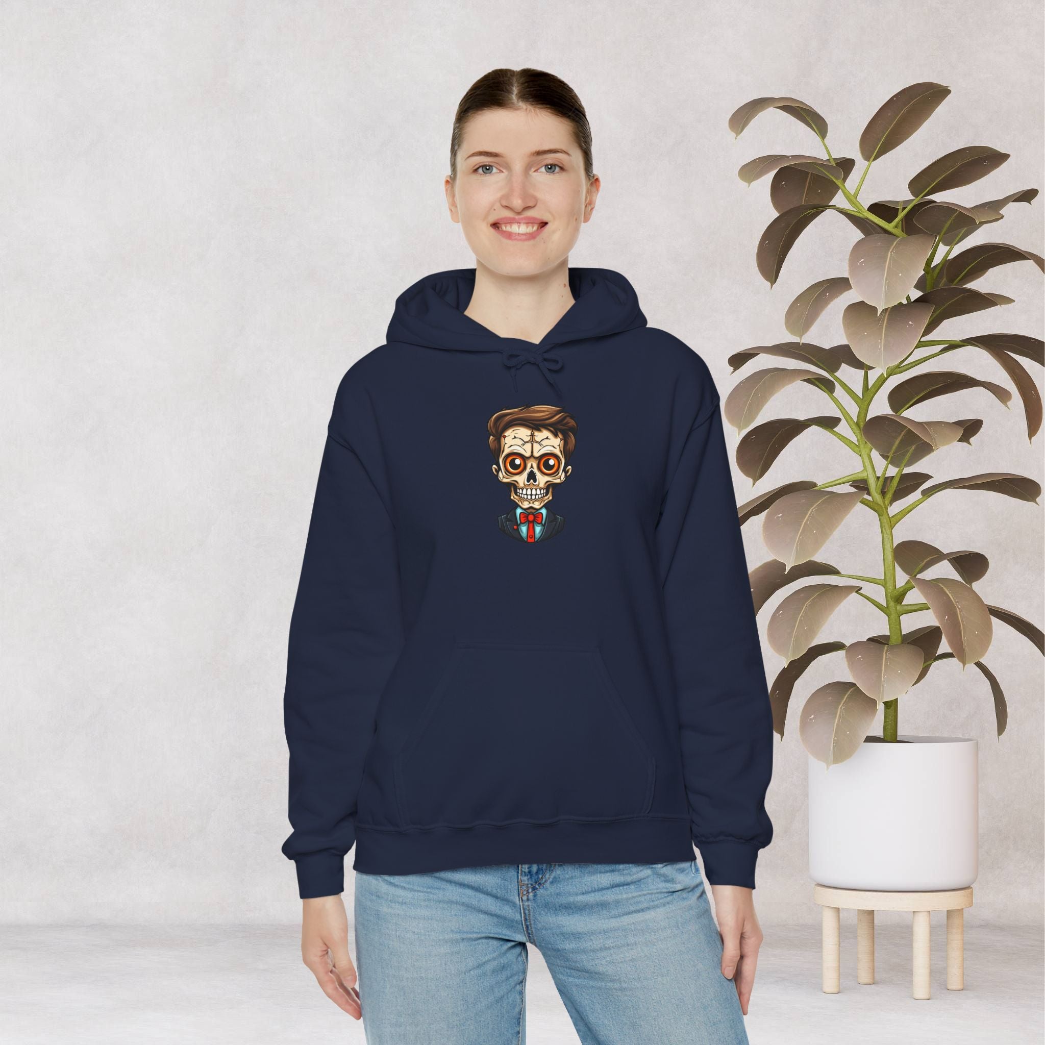 Scary Face Halloween Hoodie
