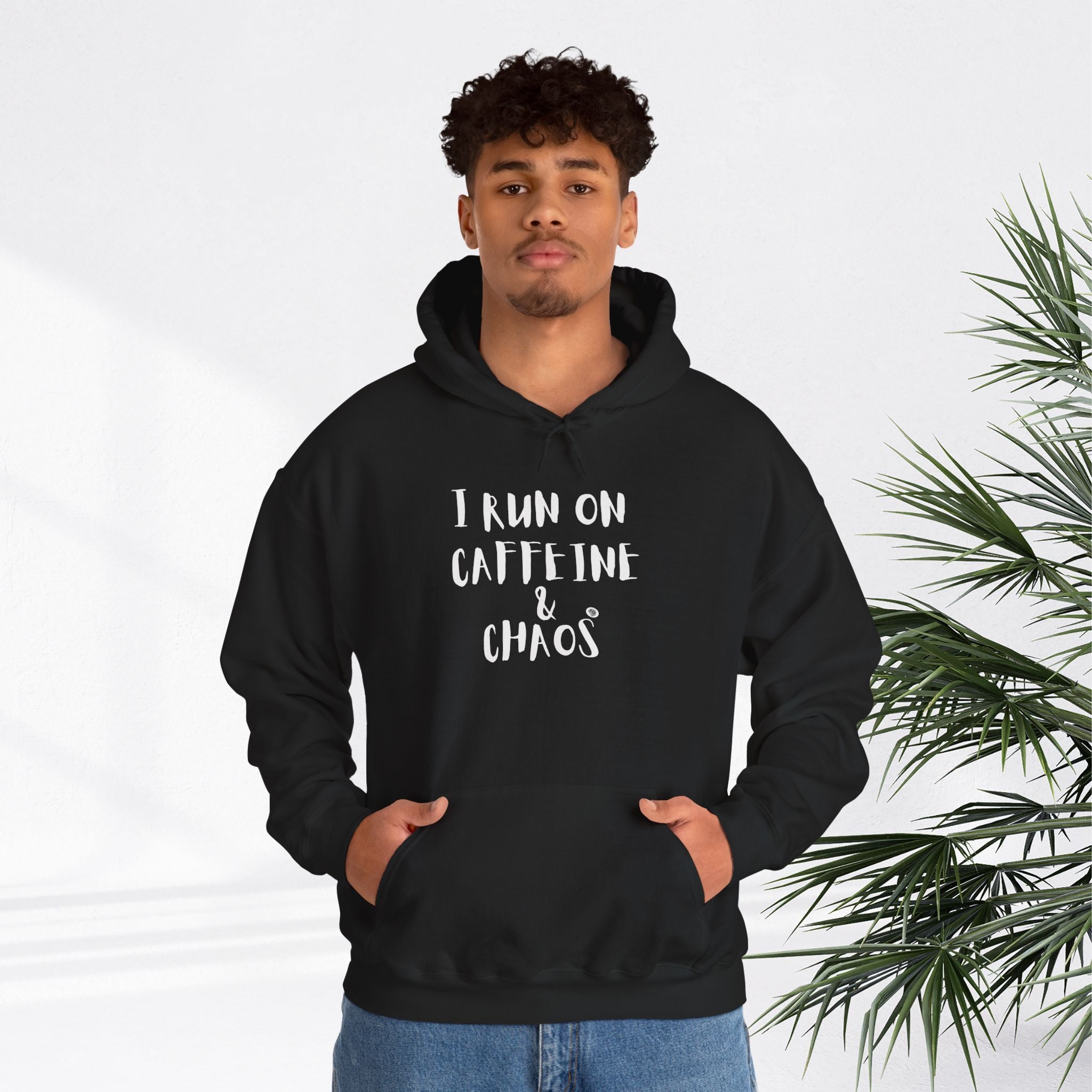 BYOB I run of caffeine &amp;amp; chaos Hoodie