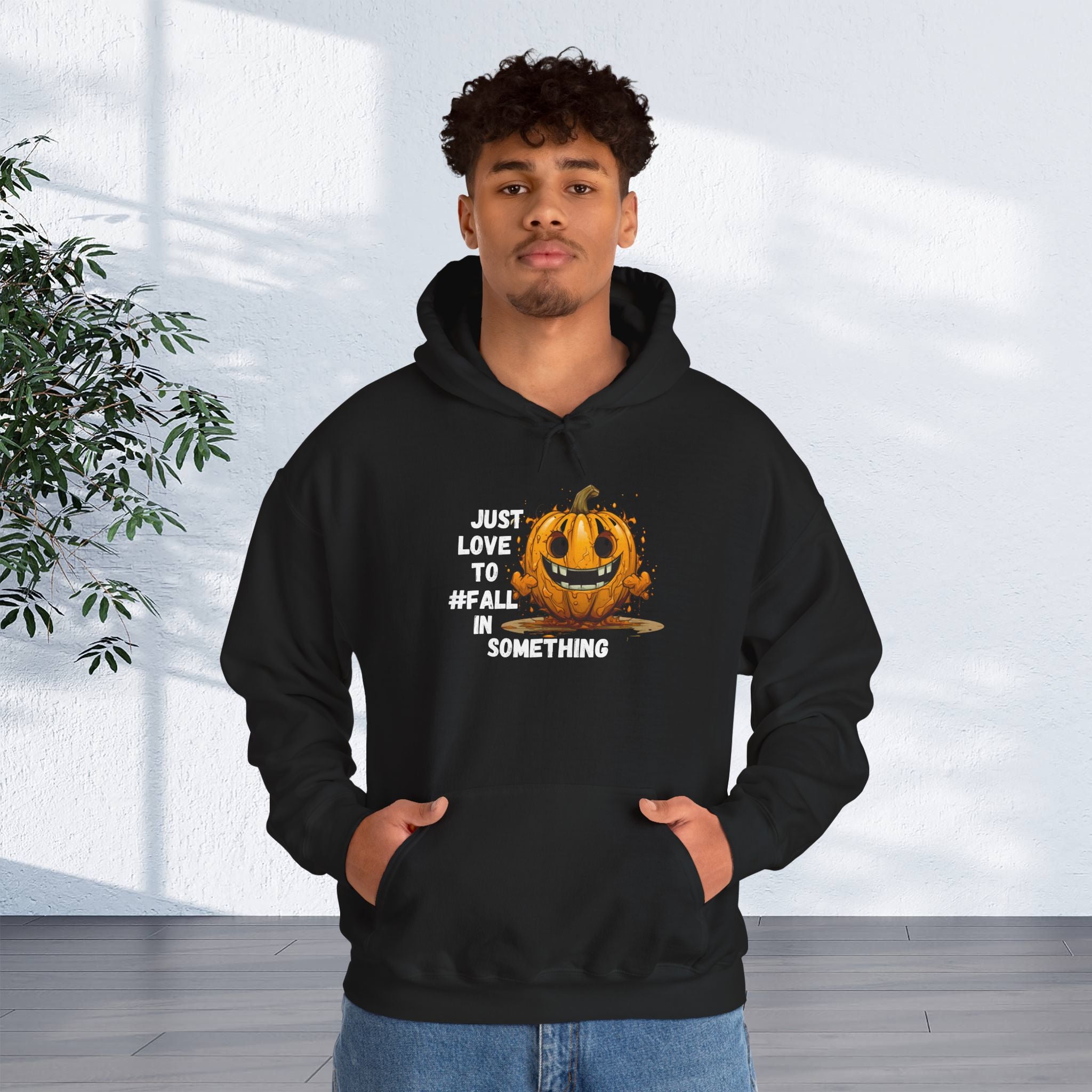 Fall into Something Halloween Hoddie