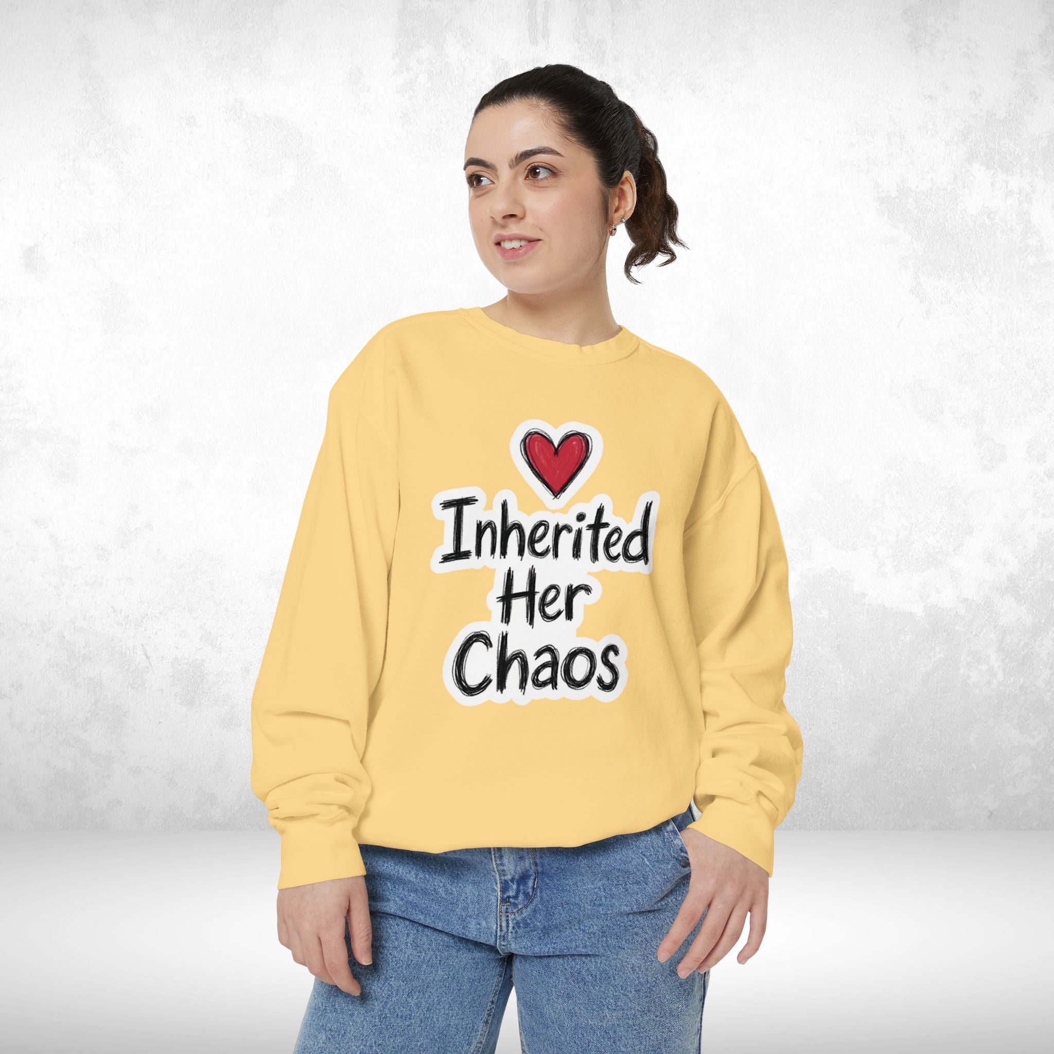 BYOB MOM Inherited Her Chaos Sweatshirt