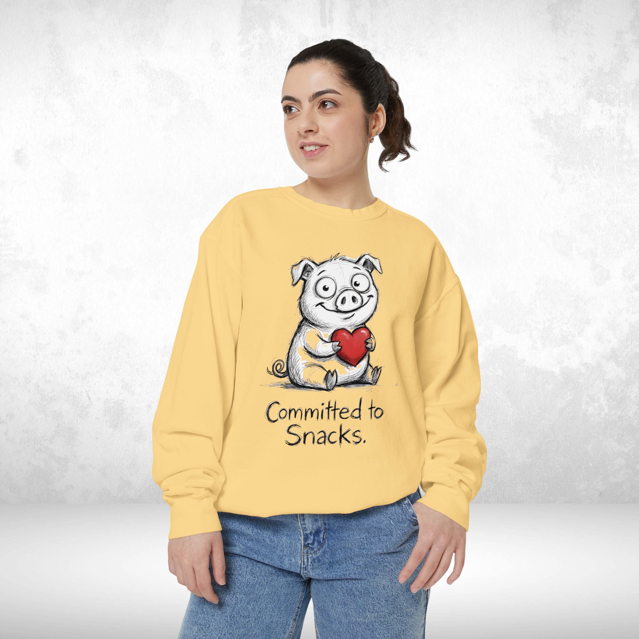 BYOB Committed To Snacks Sweatshirt