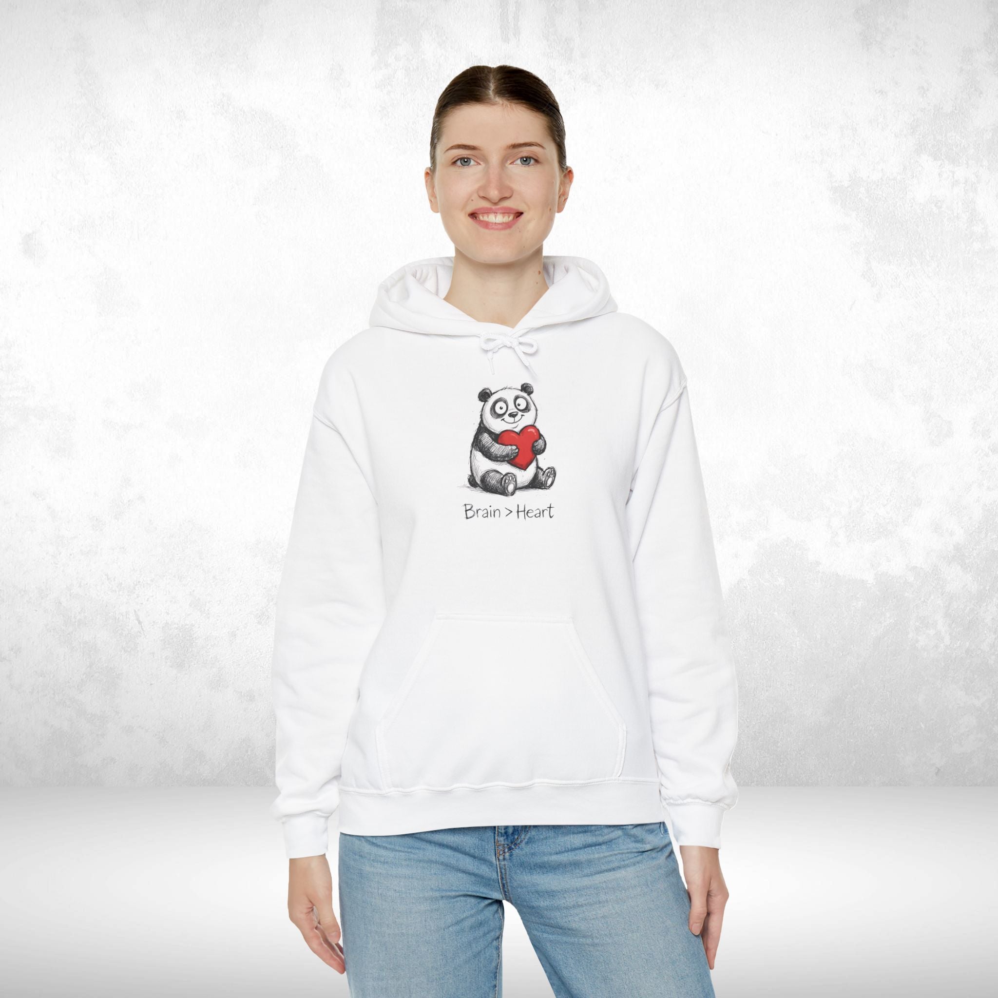 BYOB Brain &amp;gt; Heart Sweatshirt