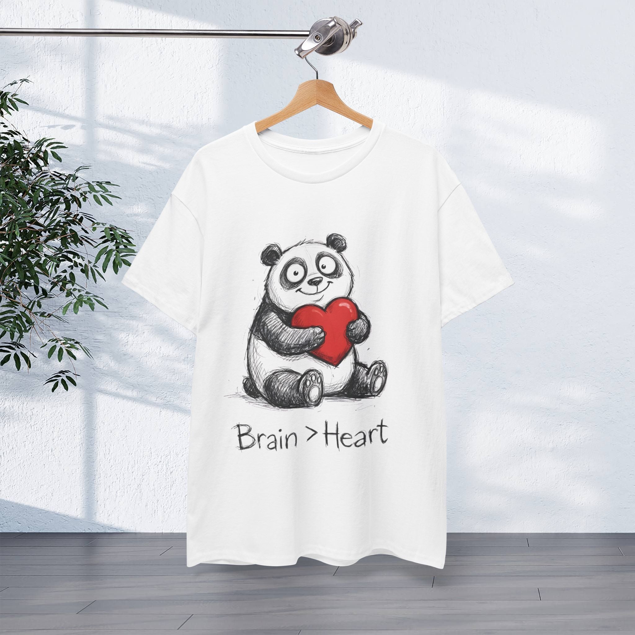 BYOB Brain &amp;gt; Heart Tshirt